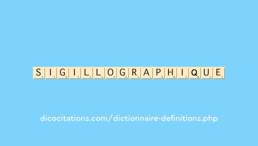 sigillographique