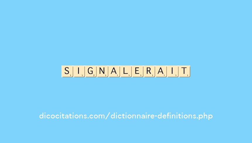 signalerait signalerait