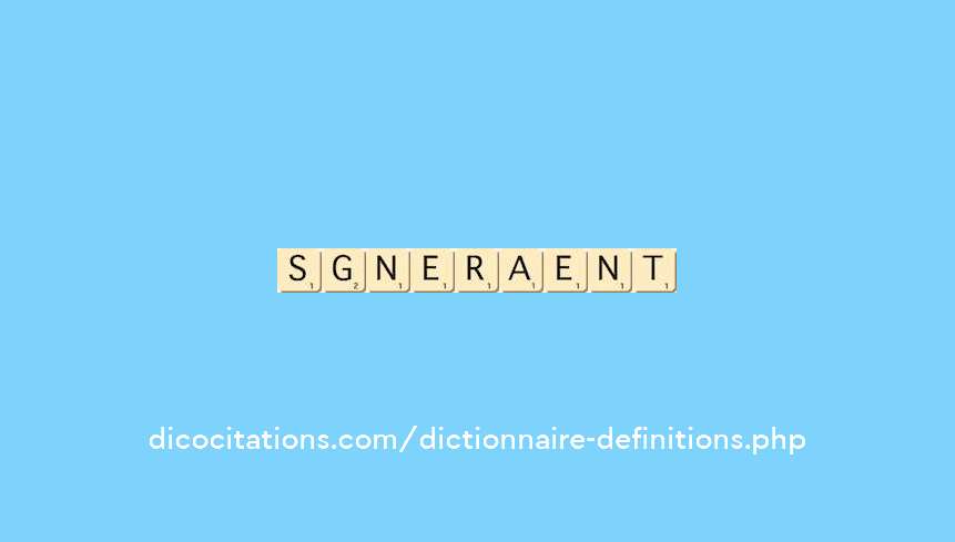 signeraient signeraient