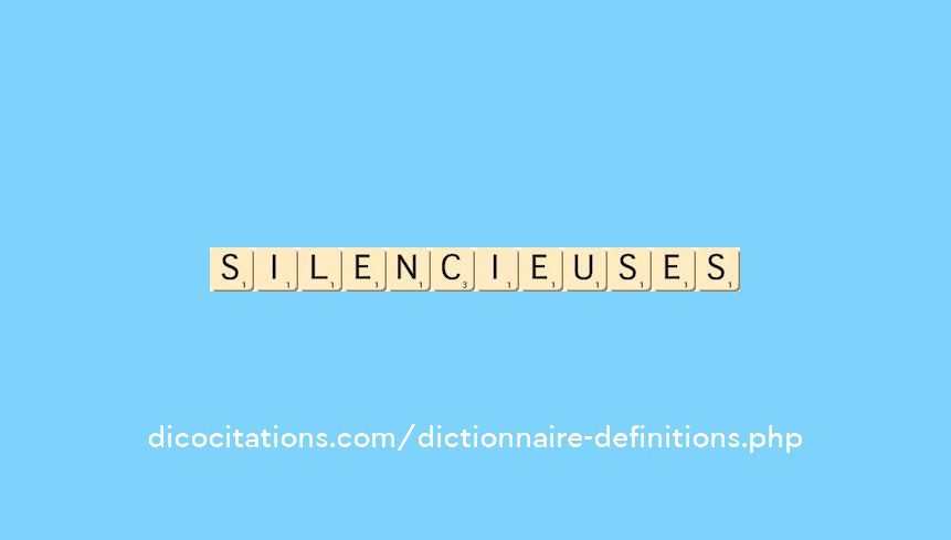silencieuses