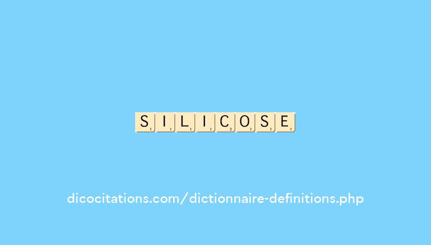 silicose silicose