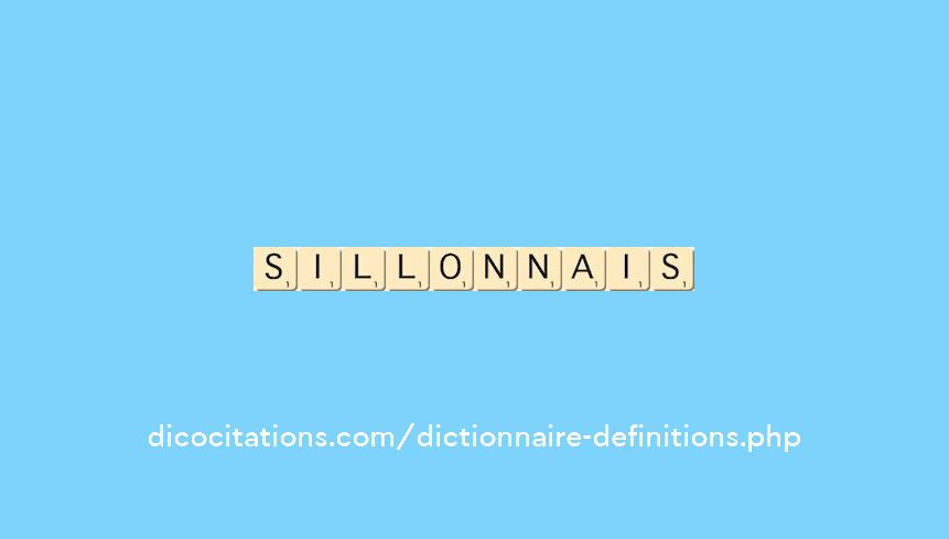 sillonnais