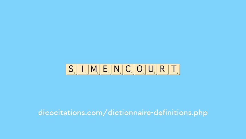 simencourt simencourt