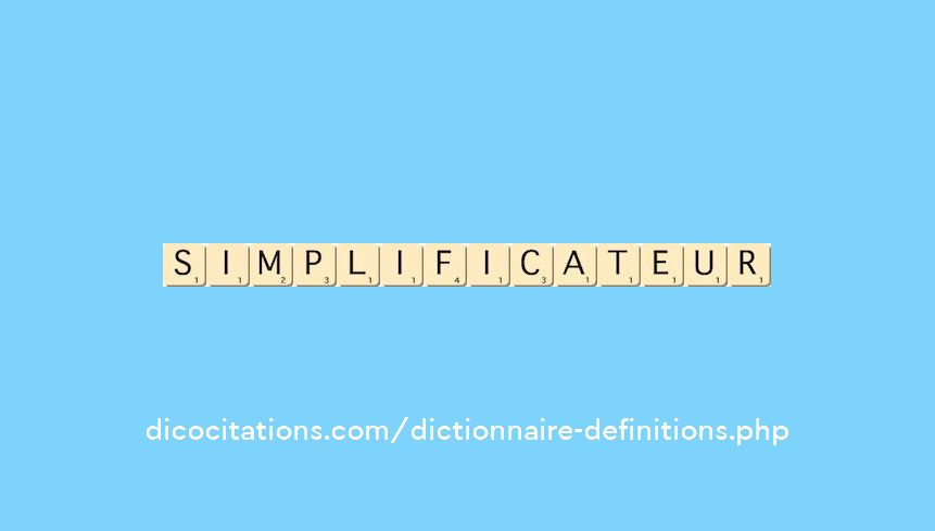 simplificateur