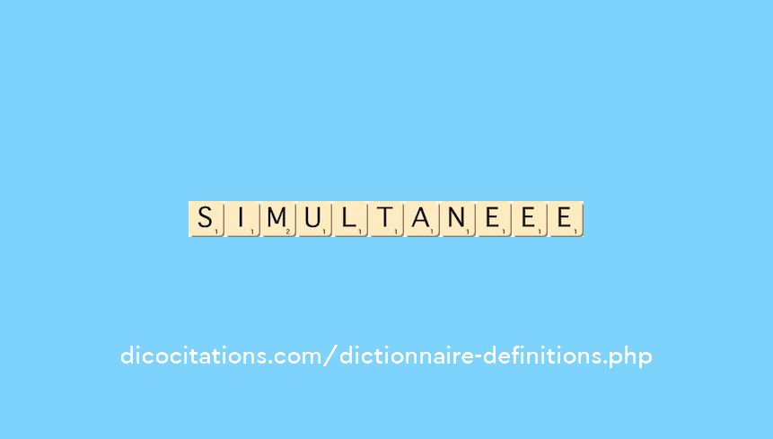 simultane--ee