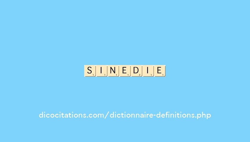 sine-die