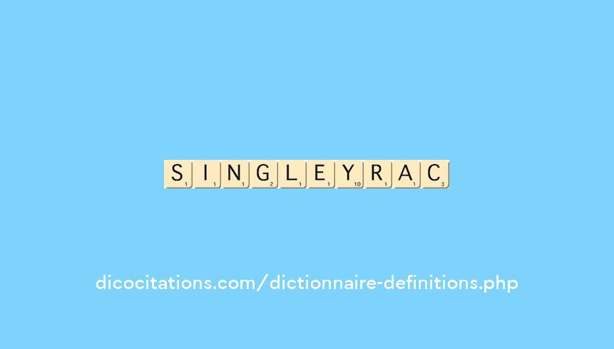 singleyrac