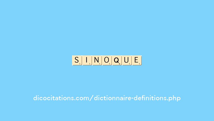 sinoque
