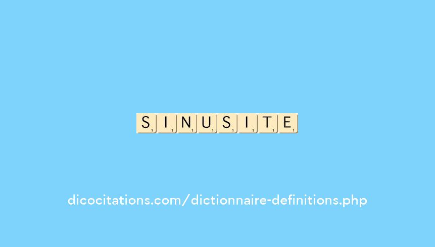 sinusite sinusite