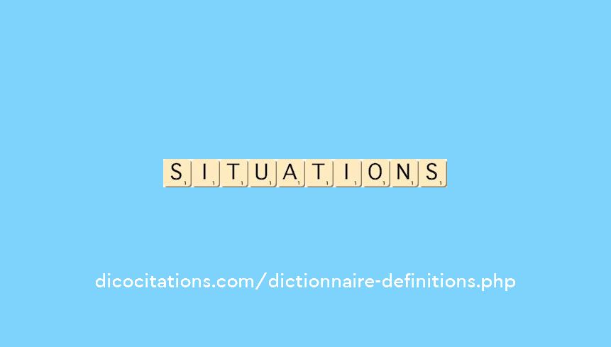 situations