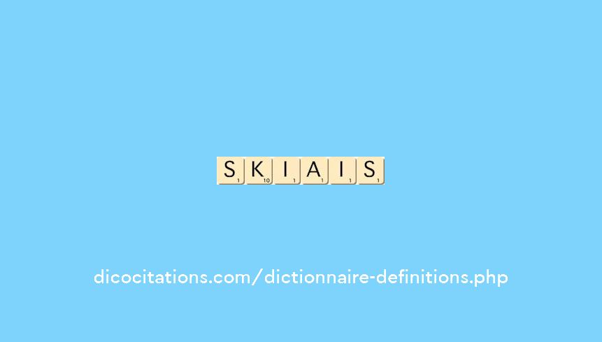 skiais skiais