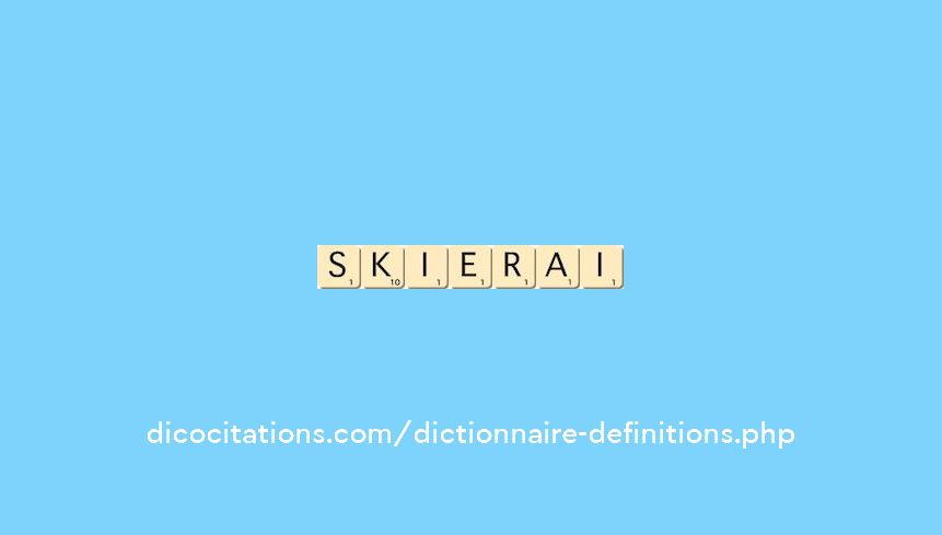 skierai
