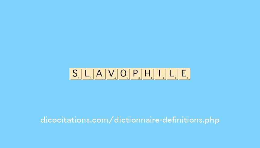 slavophile