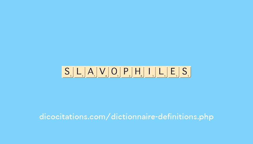 slavophiles slavophiles