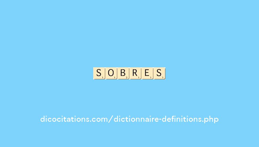 sobres sobres
