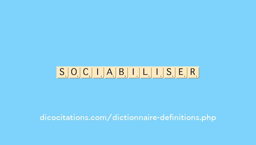 sociabiliser