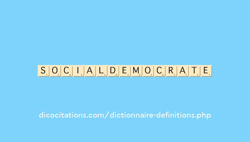 social-democrate social-democrate