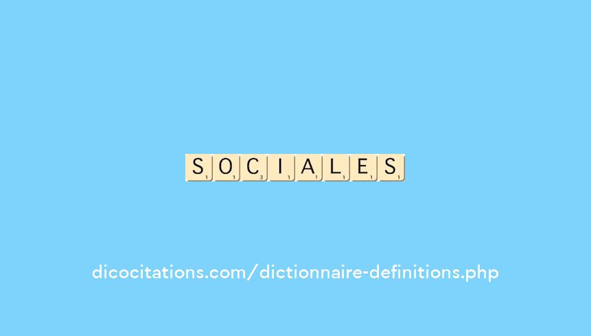 sociales sociales