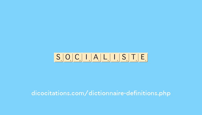 socialiste