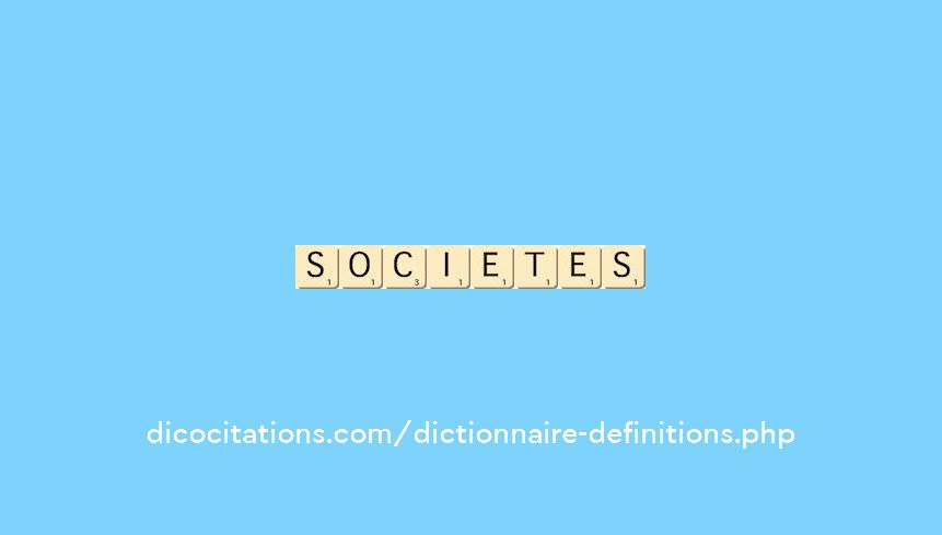 societes societes