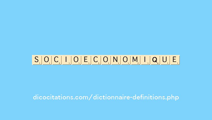 socio-economique