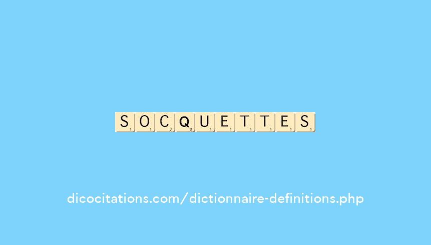 socquettes socquettes