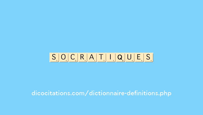 socratiques