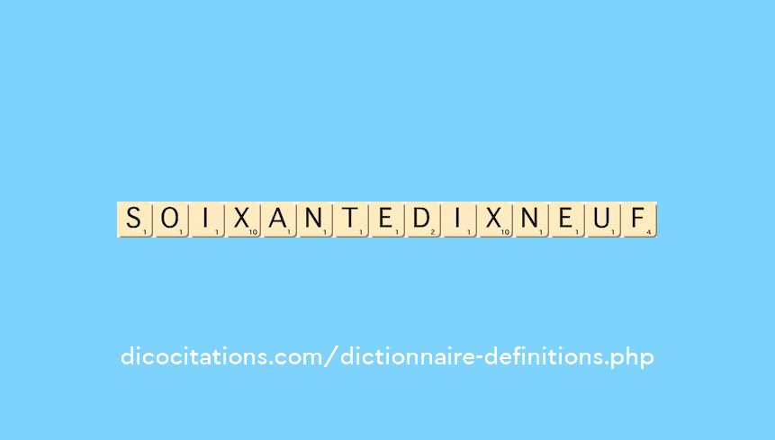 soixante-dix-neuf soixante-dix-neuf