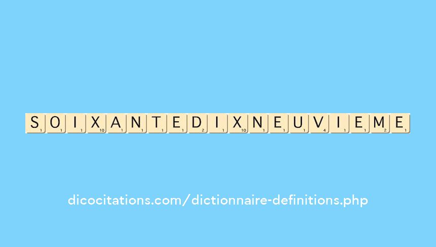 soixante-dix-neuvieme