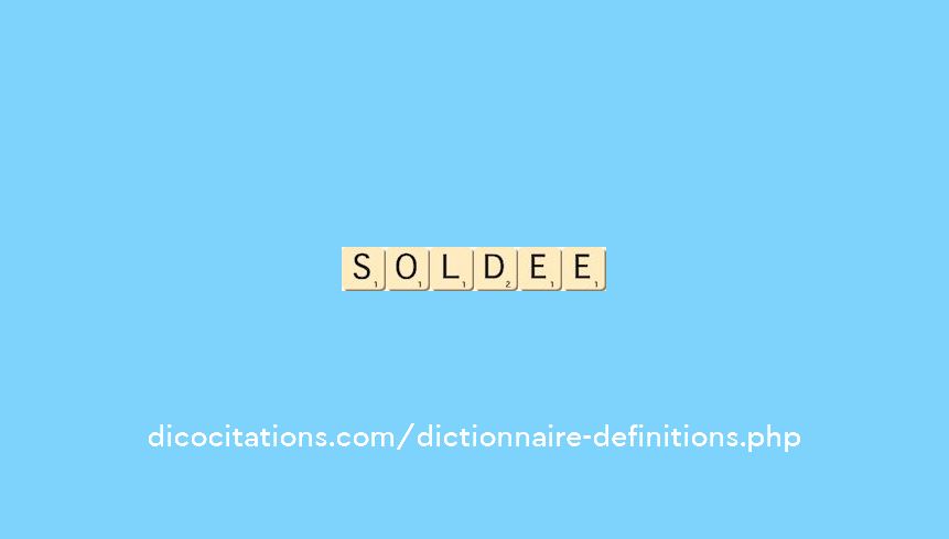 soldee