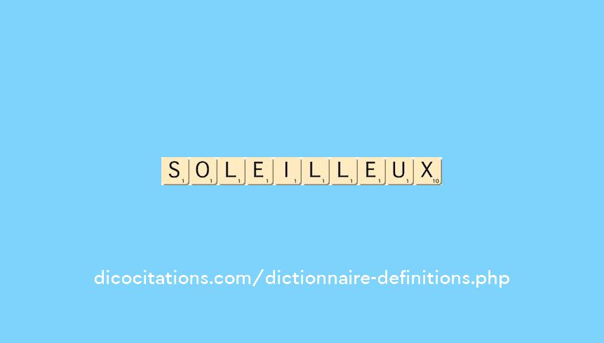 soleilleux soleilleux