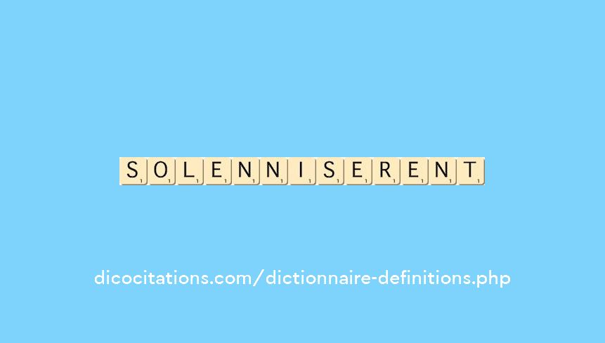 solenniserent solenniserent