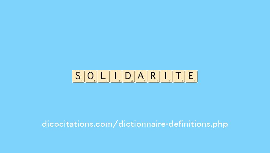 solidarite