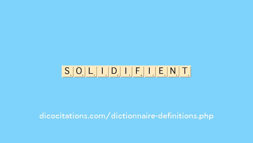 solidifient solidifient