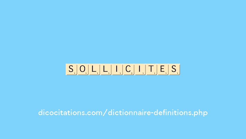 sollicites