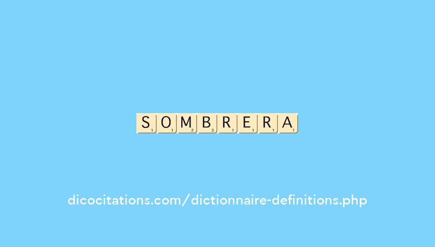 sombrera sombrera