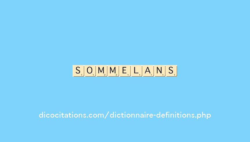 sommelans