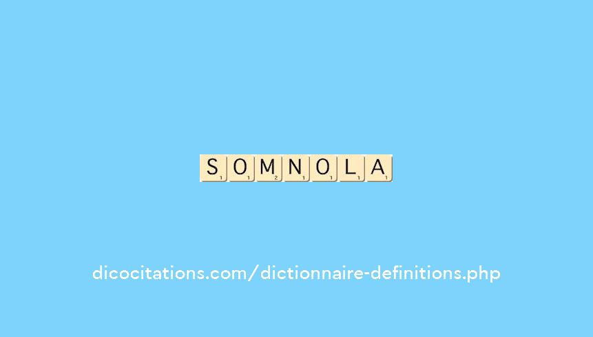 somnola somnola