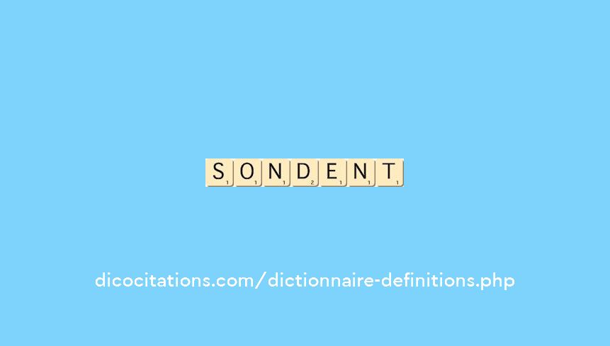 sondent