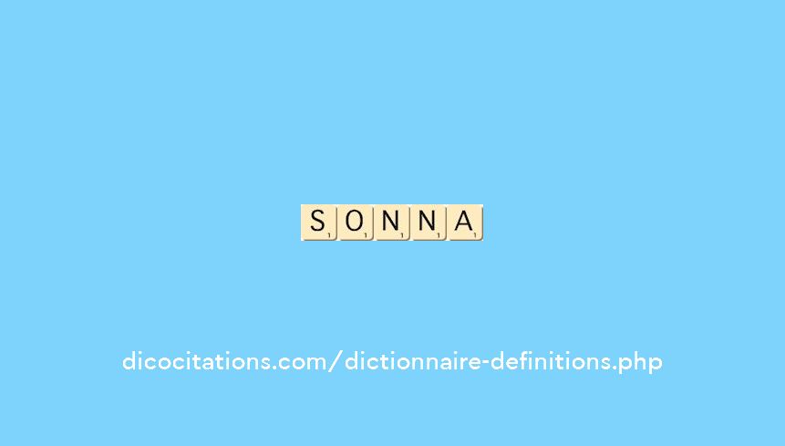 sonna sonna