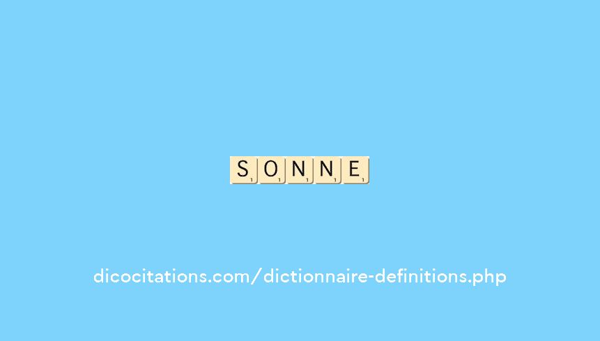 sonne