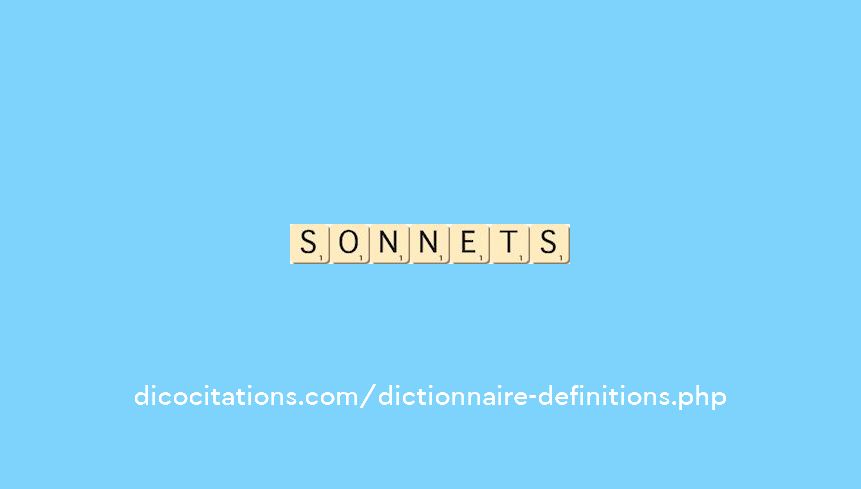 sonnets