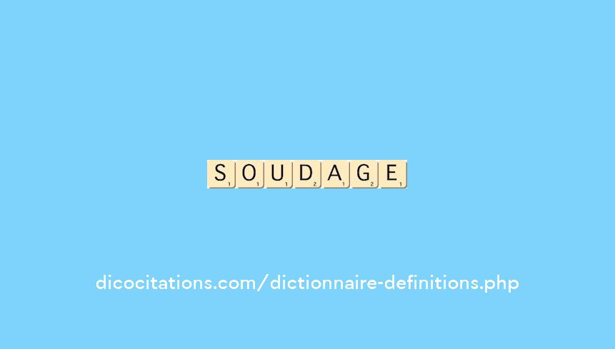 soudage