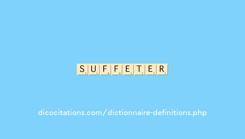 souffleter