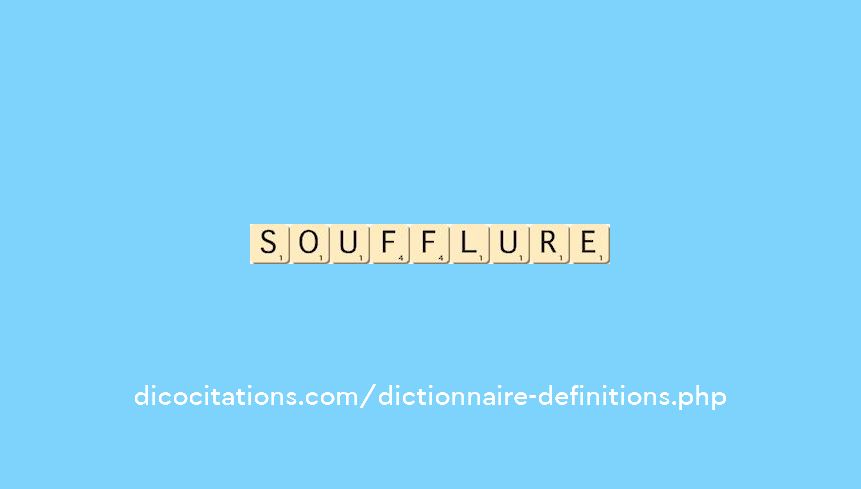 soufflure
