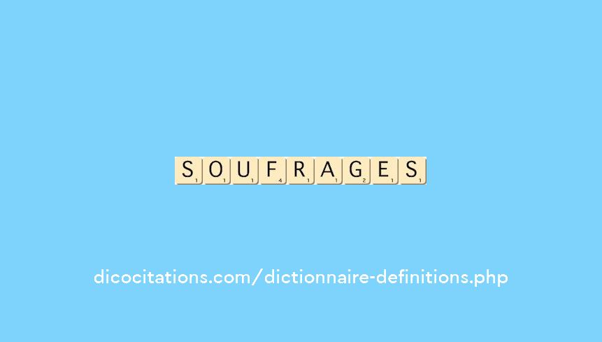 soufrages soufrages