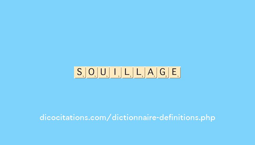 souillage souillage