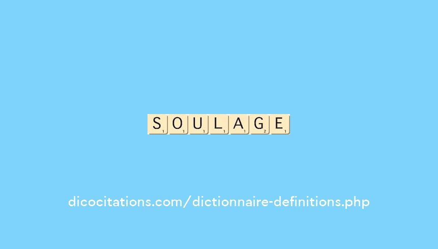 soulage soulage