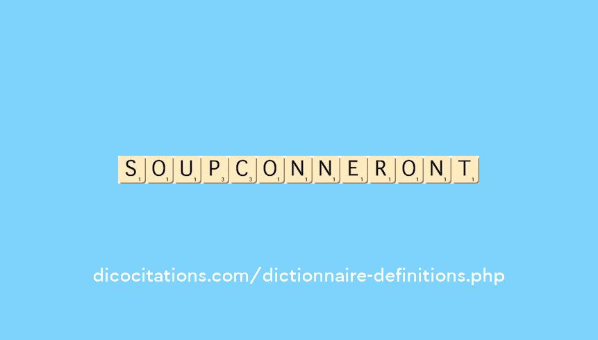 soupconneront soupconneront