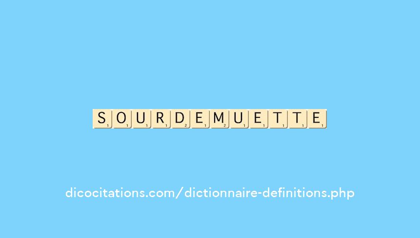 sourde-muette